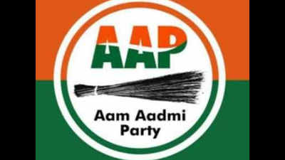 AAP protests near Congress office over 'silence' on statehood