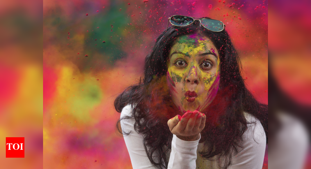 Holi 2019 How to protect your hair and skin from Holi colors on Holi
