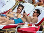 James Franco and GF Isabel Pakzad turn up the heat on Miami Beach