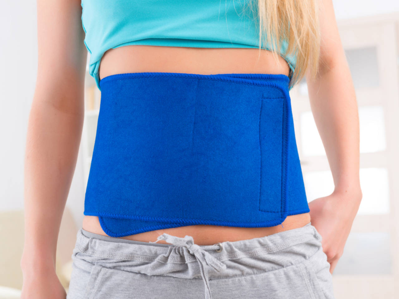 Hot shaper tummy waist Sweat Slim belt belly fat reducer belt