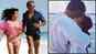 Milind Soman and wife Ankita Konwar get cozy in bathrobes