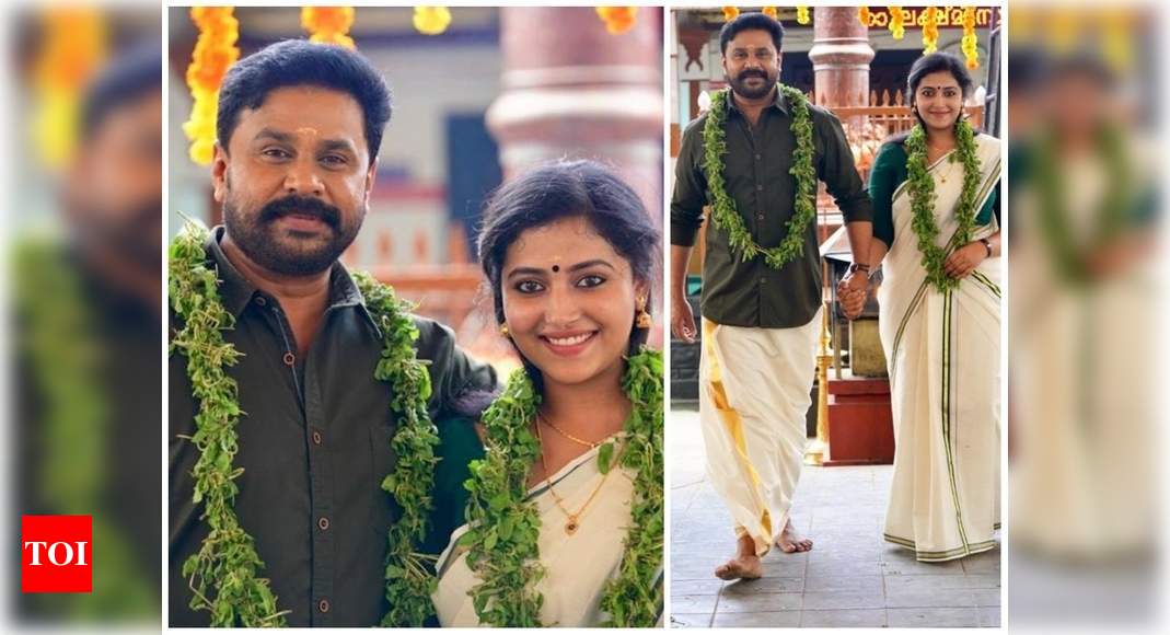 Anu Sithara is the Dileep's better half in 'Shubharathri' | Malayalam ...