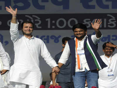 Hardik Patel joins Congress, Rahul Gandhi says ‘he will win’