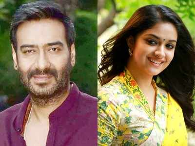 Ajay Devgn finds his leading lady in South actress Keerthy Suresh for Amit Sharma's football film