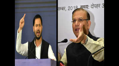 Jayant Sinha and Tejashwi Prasad Yadav: A picture in contrast