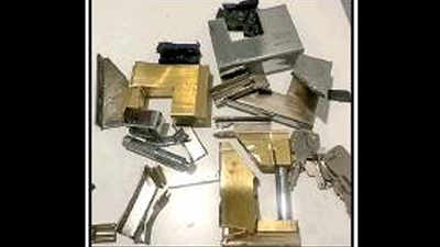 Bengaluru: Gold worth Rs 37 lakh smuggled in door locks, underwear