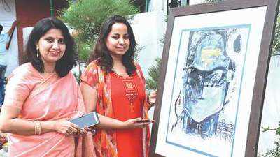 A painting exhibition with a noble cause in Lucknow