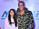 Chunky Pandey and Rysa Pandey