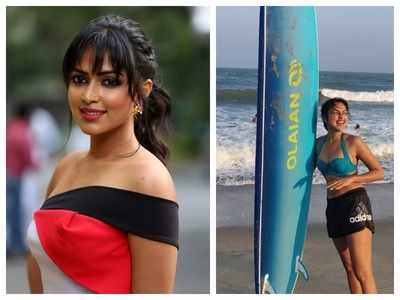 Amala Paul's surfing pictures are too hot to handle