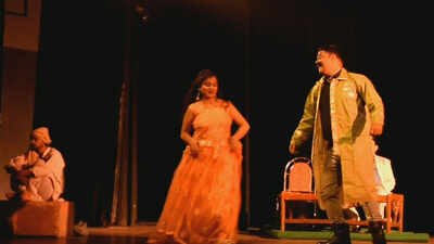 A political play staged in Lucknow
