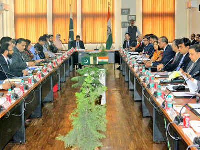 India-Pakistan meeting on Kartarpur Corridor begins