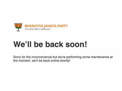 10 days and counting: BJP's official website is still down after being 'hacked'