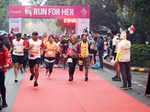 Delhiites participate in 'Run For Her' event