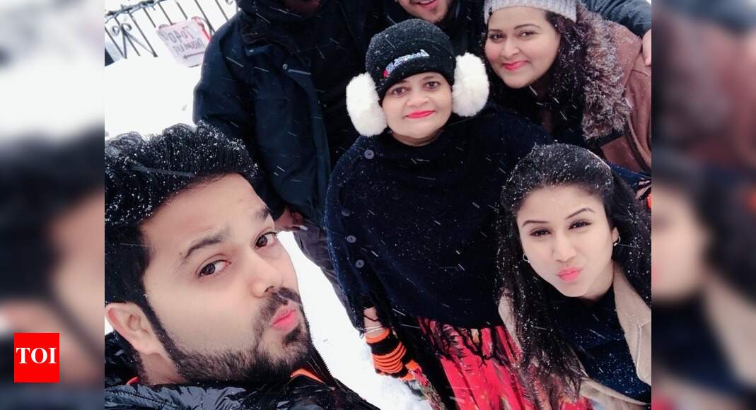 Alya Manasa: Raja Rani's Alya Manasa and Sanjeev enjoy their Canada ...