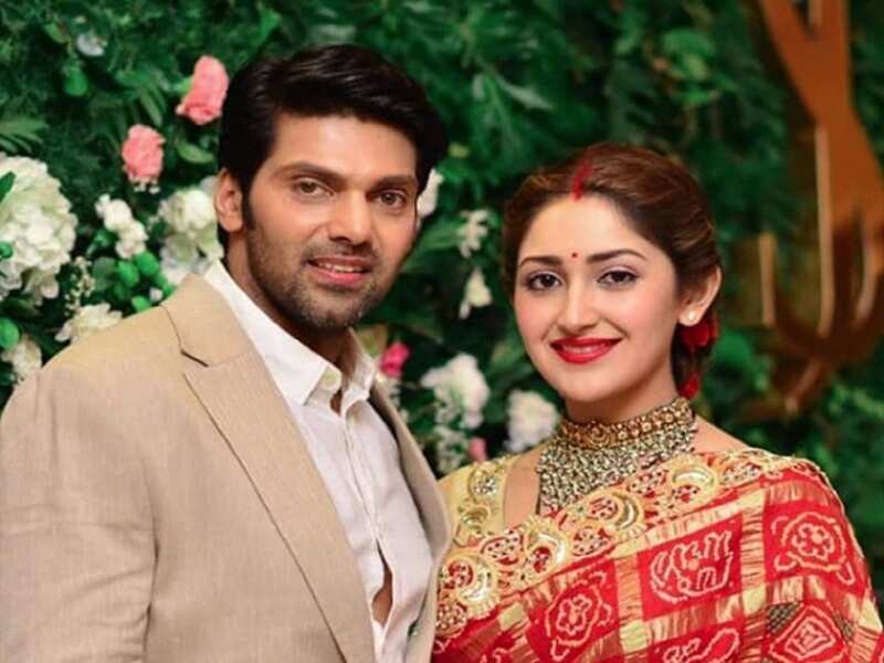 Arya and Sayyeshaa Saigal host a wedding reception in Chennai  Hindi