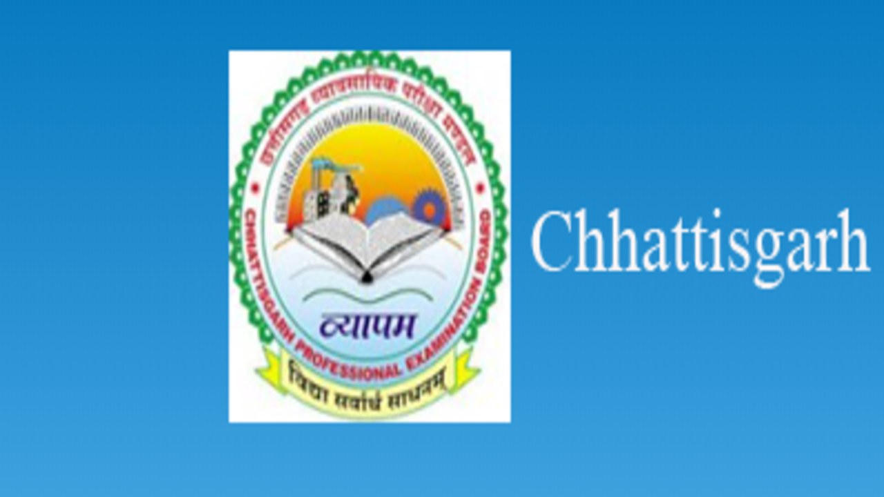 Cg Vyapam Chhattisgarh Vyapam 2019 exam schedule released