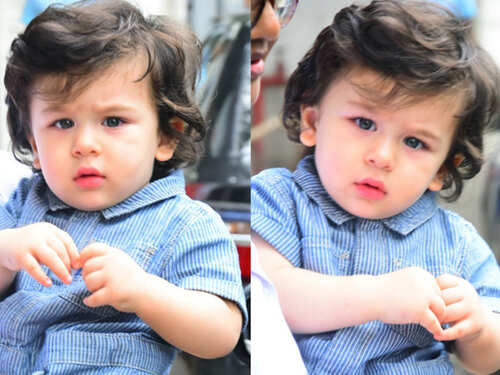 Taimur Ali Khan just got a haircut and he looks adorable | The Times of  India