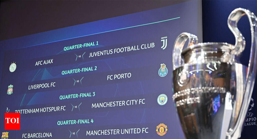 UCL draw: City face Spurs, United take on Barcelona in quarters