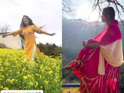 Yeh Rishta Kya Kehlata Hai's Shivangi Joshi holidays in Uttarakhand, has a blast