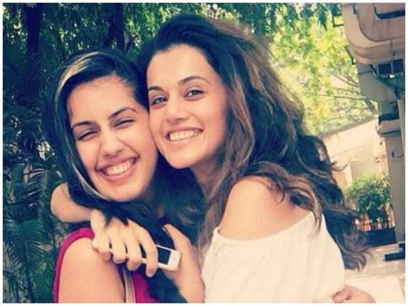 Taapsee Pannu: Taapsee Pannu shares a close bond with sister Shagun Pannu |  Hindi Movie News - Times of India