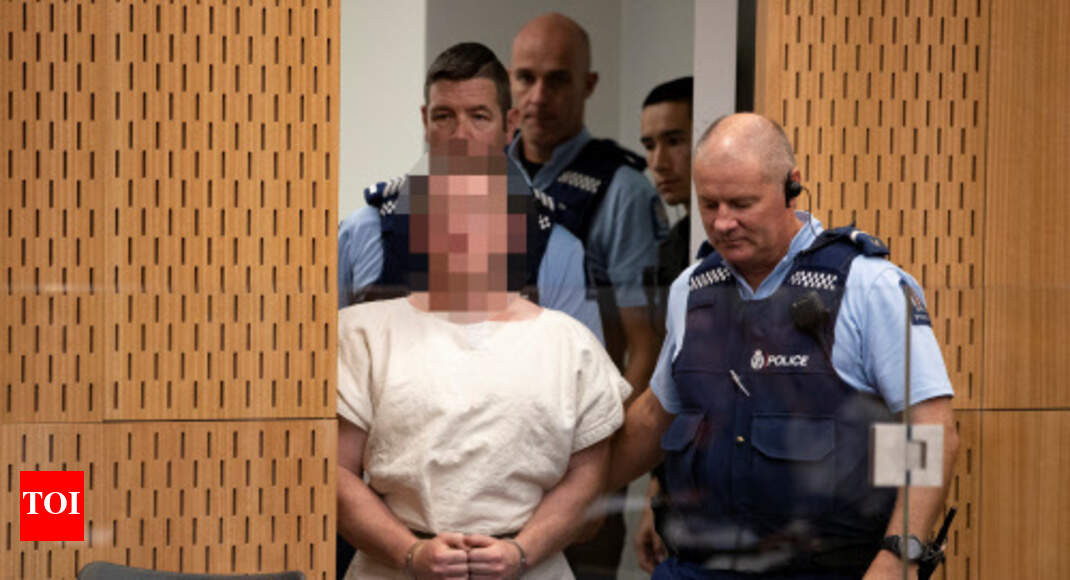 Extremist appears in court charged with New Zealand mosque attack, gets custody till April 5 - Times of India