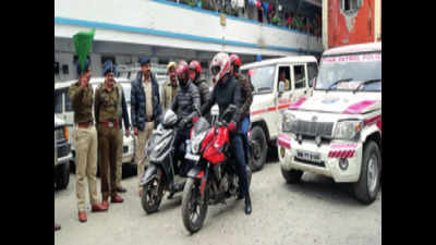 Darjeeling cops launch helpline, bike squads for Hills tourists