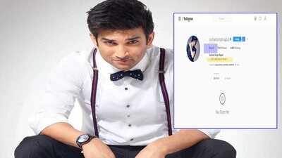 Sushant Singh Rajput deletes all his Instagram posts, fans left wondering why