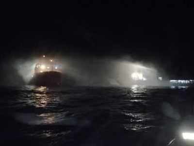 Research ship catches fire, 16 scientists, 30 others saved