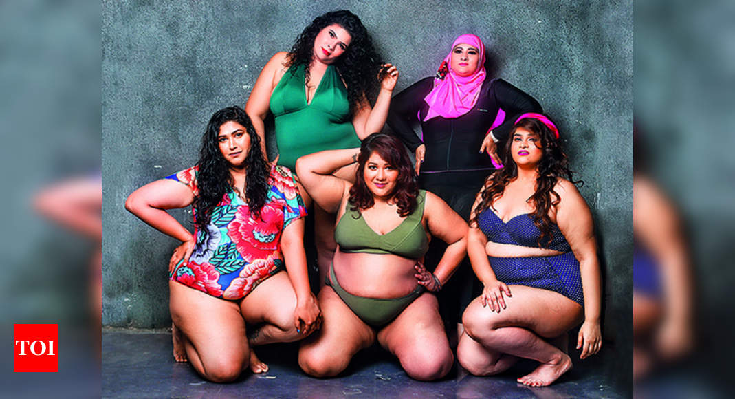 These lingerie models show that sexy has nothing to do with size - Times of  India