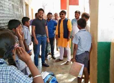 Inspired by Rishab Shetty’s film, TV host Akul Balaji adopts government school