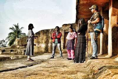 IIT and NISER students go for heritage walk