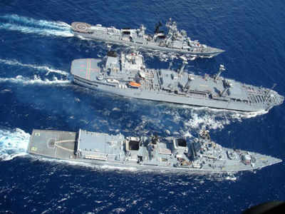 Indian warships, submarines & aircraft maintain high operational alertness to 'deter, defeat any misadventure' by Pakistan