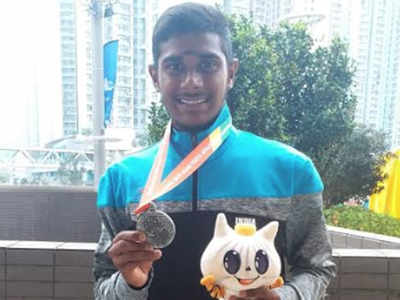 Farmer's son from Theni wins 800m Asian youth silver