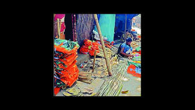 Ahead of polls, bamboo artisans rake in the moolah