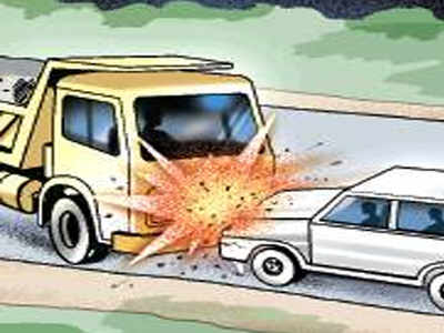 One cop killed in road accident, three injured | Jaipur News - Times of  India