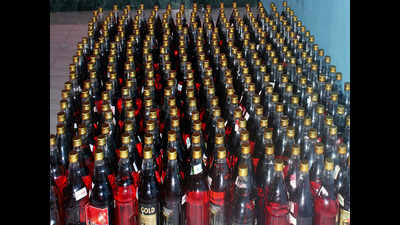 Over 10k litres of illicit liquor, 60 kg of contraband seized