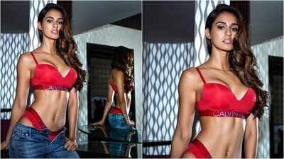 Disha Patani: Hotness Alert! Disha Patani looks red hot in her ...