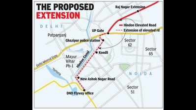 8km road by Hindon canal may link UP Gate flyover with DND