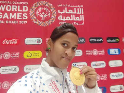Daughter of domestic worker wins gold, silver at Special Olympics