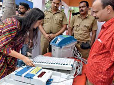 West Bengal: Curious voters queue up for ‘tamper-proof’ EVM demo