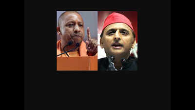 Yogi Adityanath and Akhilesh Yadav set election agenda