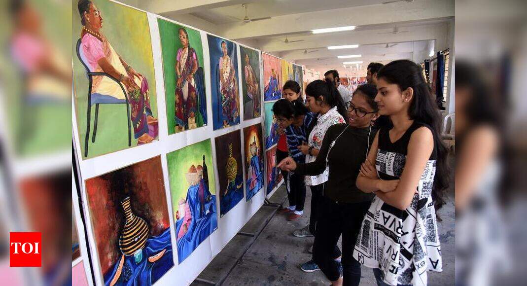 Cisfa students showcase creativity at art exhibition | Nagpur News ...
