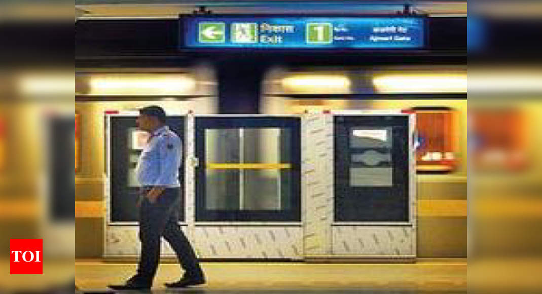 Delhi Platform screen doors soon at Rajiv Chowk Delhi News Times