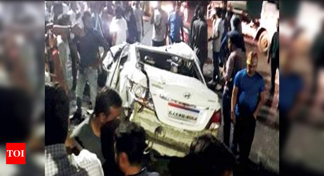 Ahmedabad: Driver killed, passenger loses hand in accident | Ahmedabad ...