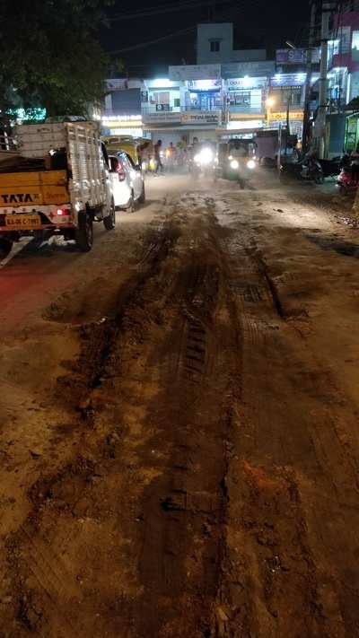 Roads are dug-up and left to public to figure out
