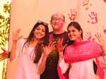 Pooja Sawant, Chuck Russell and Asha Bhat