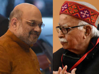 Amit Shah gets Gandhinagar ticket, end of poll road for LK Advani