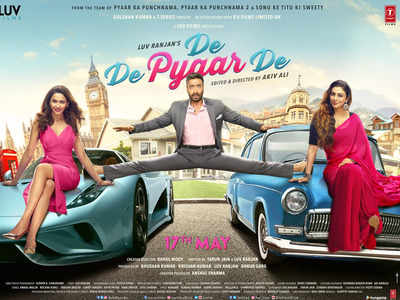 'De De Pyaar De' first look poster is out!: Ajay Devgn gives massive throwback to 'Phool Aur Kaante' stunt