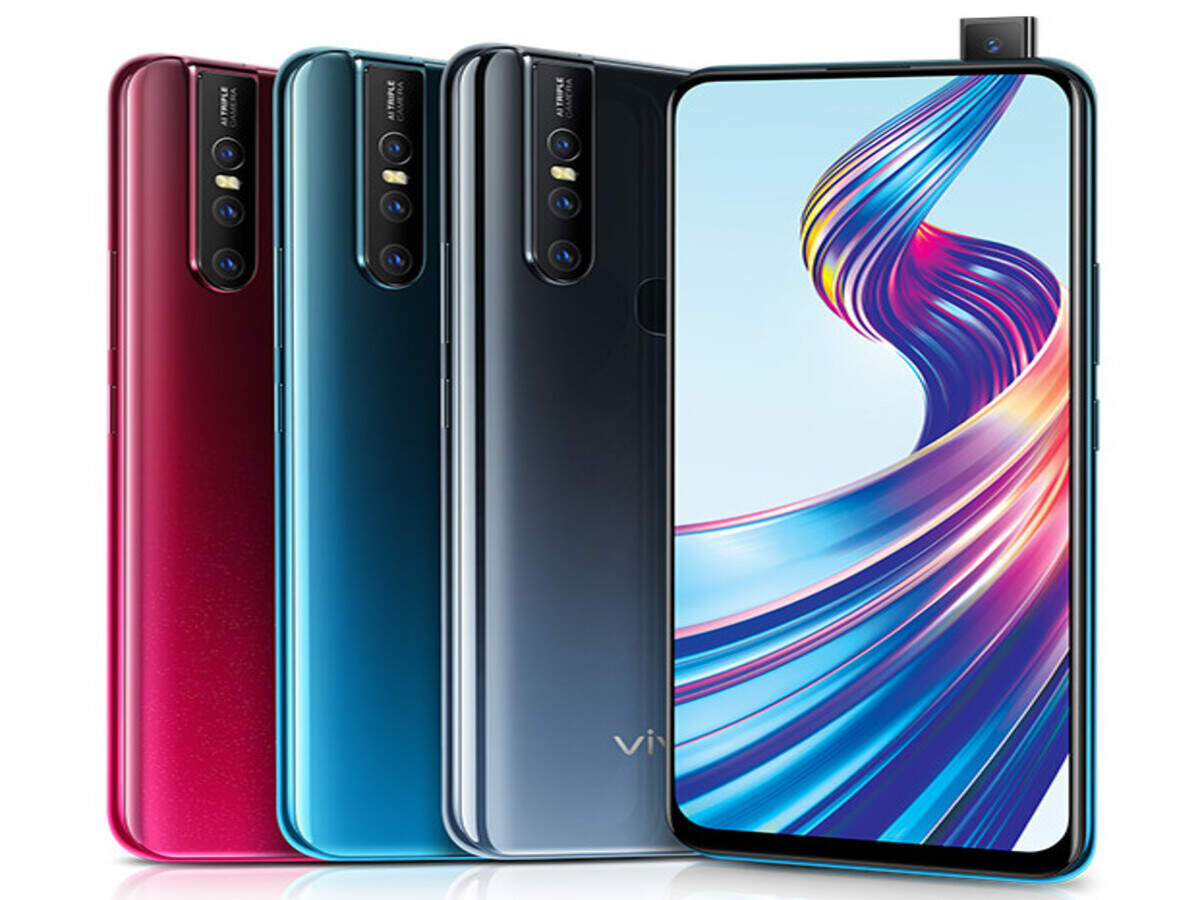 Vivo V15 With 32mp Popup Selfie Camera Launched At Rs 23 990 Times Of India