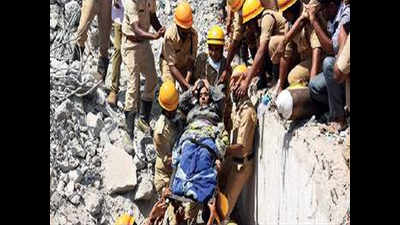 Dharwad building collapse: 70 hours on, couple, two others pulled out alive from debris